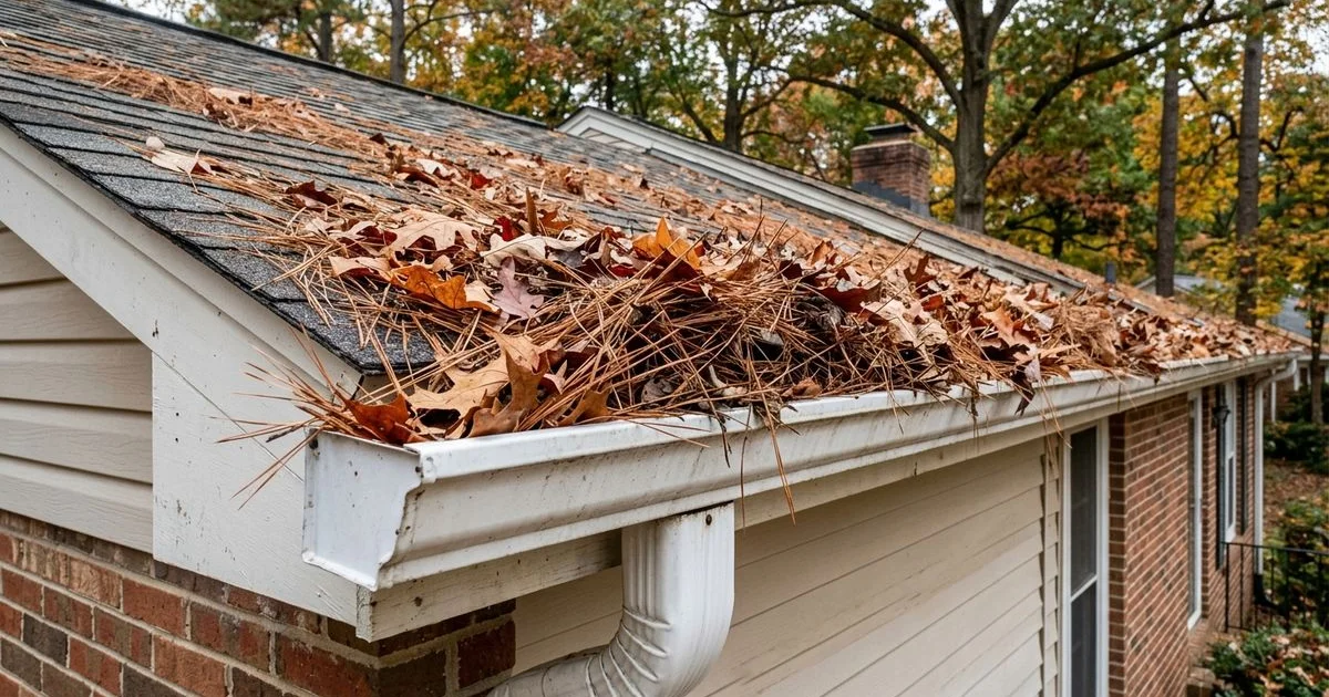 Annual gutter cleaning calendar for Raleigh