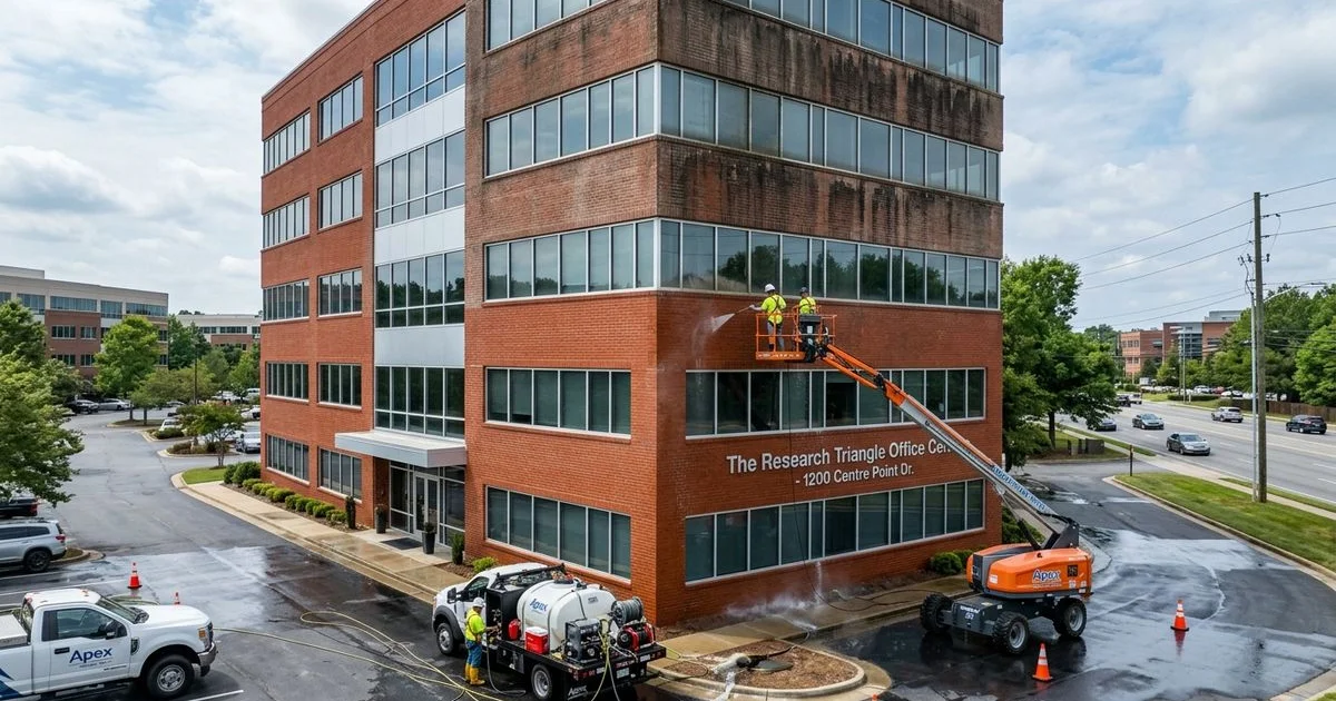 Commercial cleaning cadence by property type