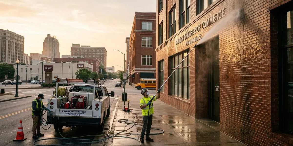 Commercial Pressure Washing
